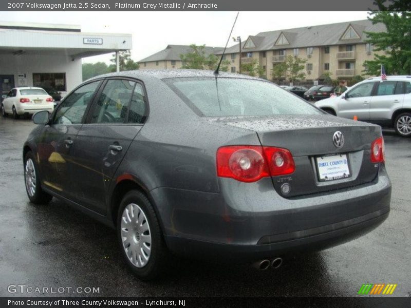 Platinum Grey Metallic / Anthracite 2007 Volkswagen Jetta 2.5 Sedan