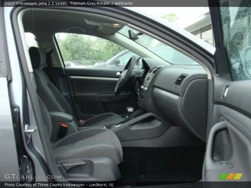 Platinum Grey Metallic / Anthracite 2007 Volkswagen Jetta 2.5 Sedan