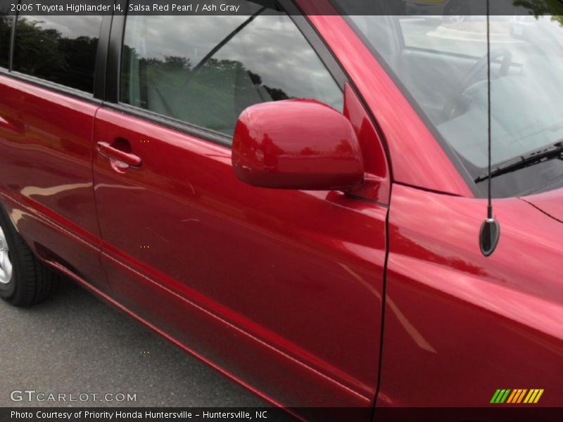 Salsa Red Pearl / Ash Gray 2006 Toyota Highlander I4
