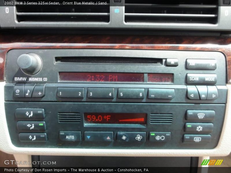 Controls of 2002 3 Series 325xi Sedan