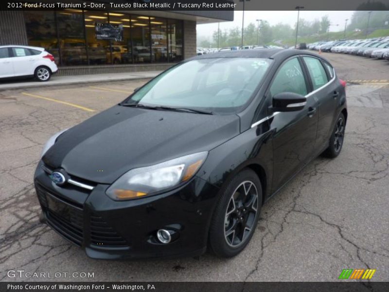 Front 3/4 View of 2012 Focus Titanium 5-Door