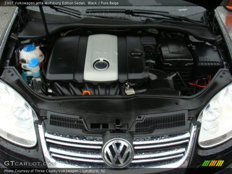 Black / Pure Beige 2007 Volkswagen Jetta Wolfsburg Edition Sedan