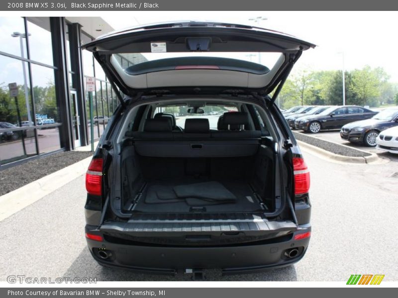 Black Sapphire Metallic / Black 2008 BMW X5 3.0si