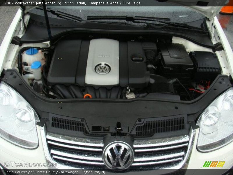 Campanella White / Pure Beige 2007 Volkswagen Jetta Wolfsburg Edition Sedan
