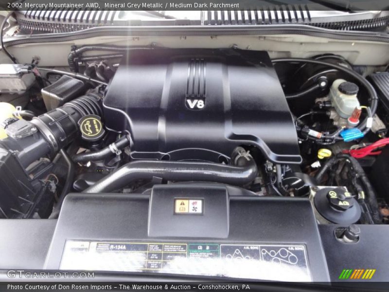  2002 Mountaineer AWD Engine - 4.6 Liter SOHC 16-Valve V8
