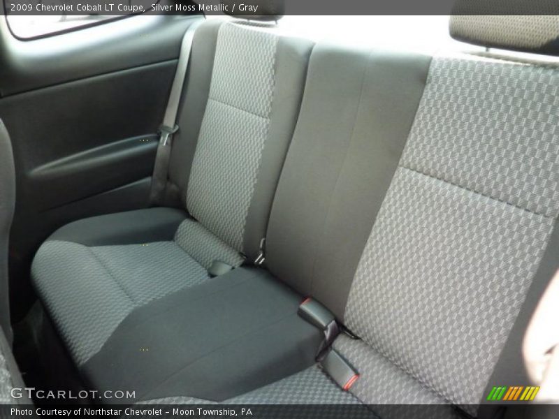 Silver Moss Metallic / Gray 2009 Chevrolet Cobalt LT Coupe