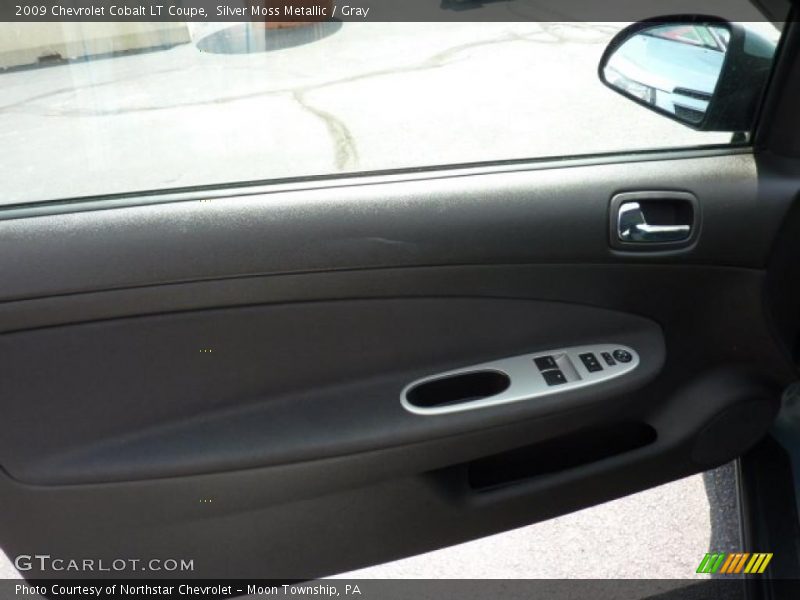 Silver Moss Metallic / Gray 2009 Chevrolet Cobalt LT Coupe