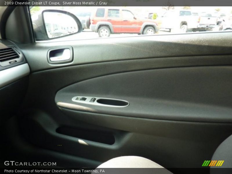Silver Moss Metallic / Gray 2009 Chevrolet Cobalt LT Coupe
