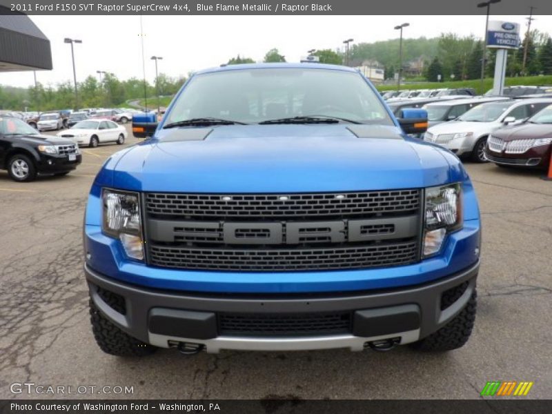  2011 F150 SVT Raptor SuperCrew 4x4 Blue Flame Metallic