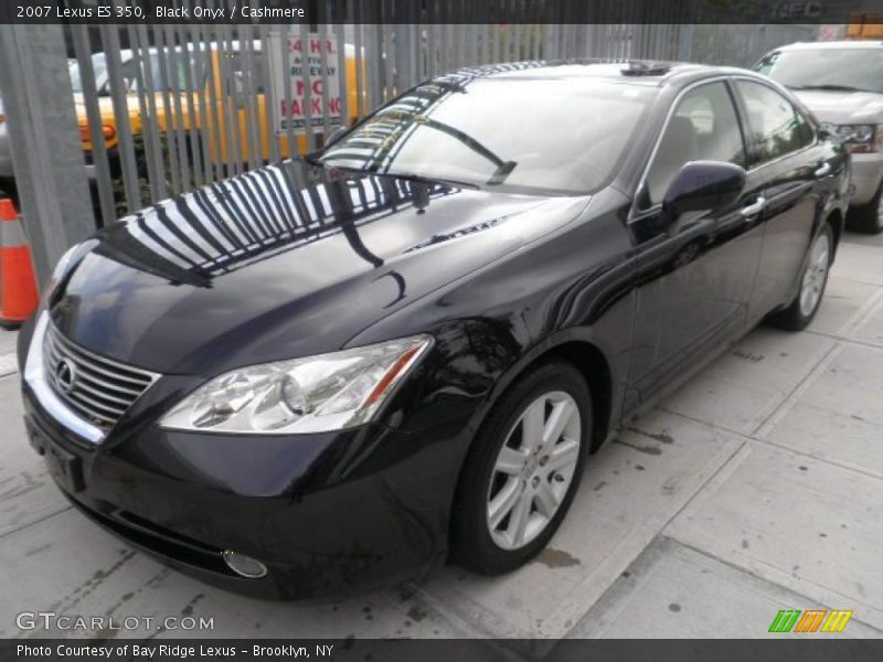 Black Onyx / Cashmere 2007 Lexus ES 350
