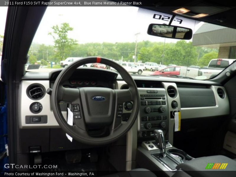 Dashboard of 2011 F150 SVT Raptor SuperCrew 4x4