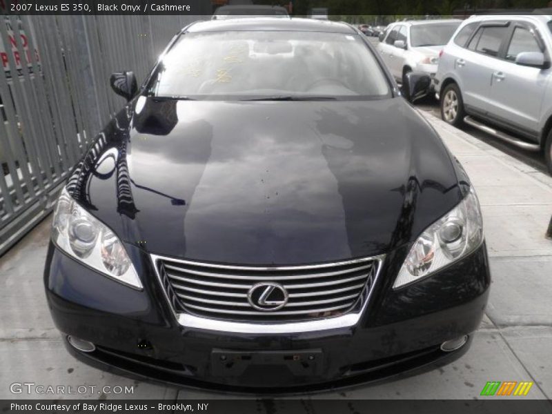 Black Onyx / Cashmere 2007 Lexus ES 350