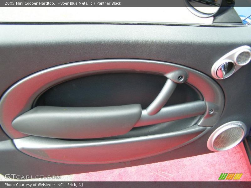 Hyper Blue Metallic / Panther Black 2005 Mini Cooper Hardtop