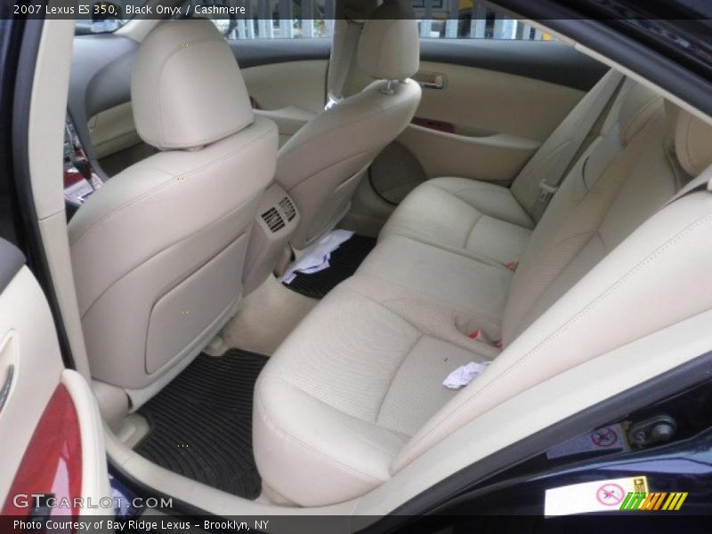 Black Onyx / Cashmere 2007 Lexus ES 350