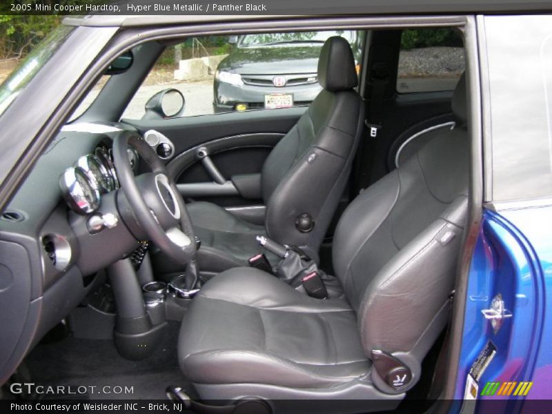 Hyper Blue Metallic / Panther Black 2005 Mini Cooper Hardtop