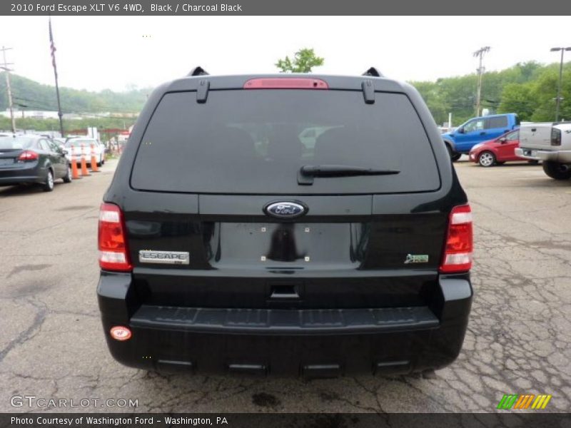Black / Charcoal Black 2010 Ford Escape XLT V6 4WD