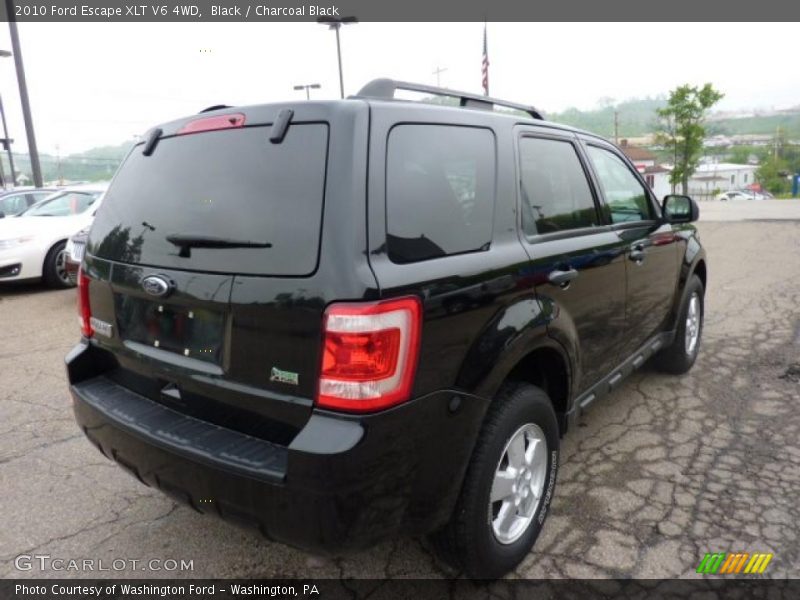 Black / Charcoal Black 2010 Ford Escape XLT V6 4WD