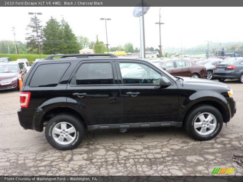 Black / Charcoal Black 2010 Ford Escape XLT V6 4WD