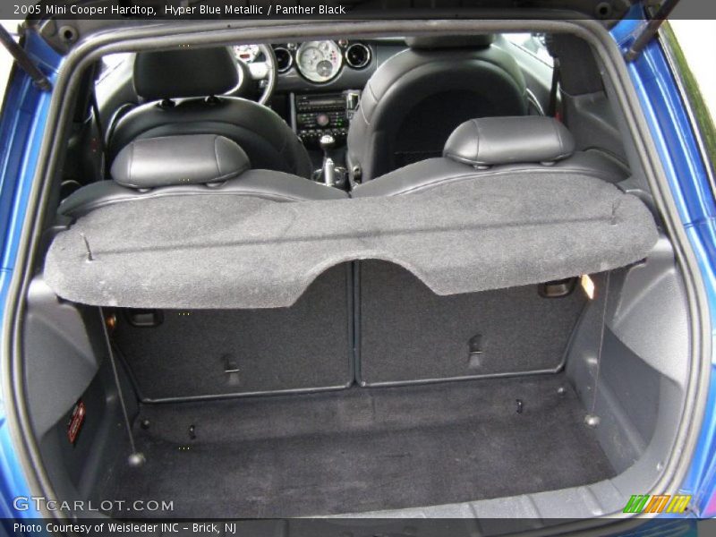 Hyper Blue Metallic / Panther Black 2005 Mini Cooper Hardtop
