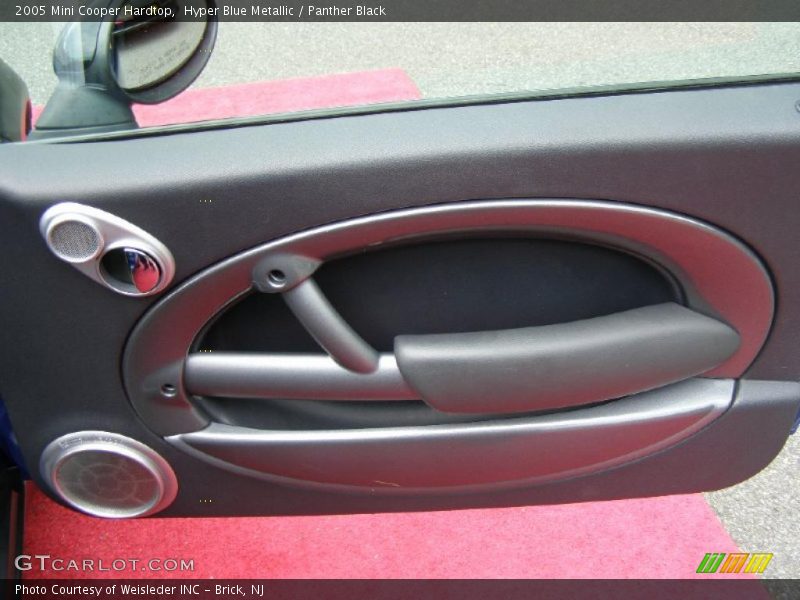 Hyper Blue Metallic / Panther Black 2005 Mini Cooper Hardtop