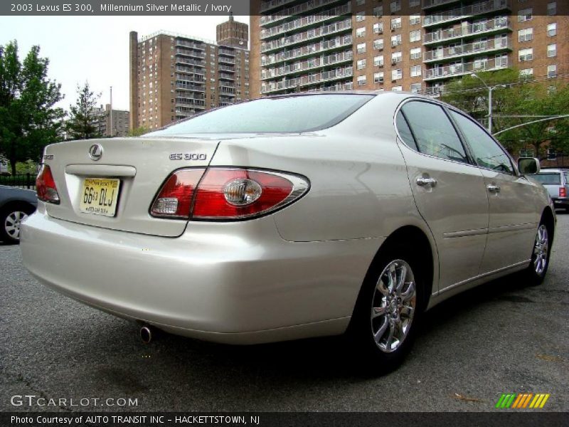 Millennium Silver Metallic / Ivory 2003 Lexus ES 300
