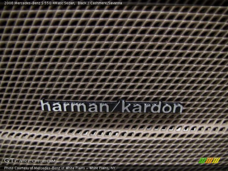 Black / Cashmere/Savanna 2008 Mercedes-Benz S 550 4Matic Sedan