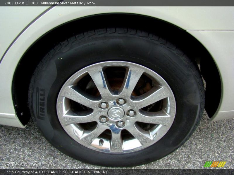 Millennium Silver Metallic / Ivory 2003 Lexus ES 300