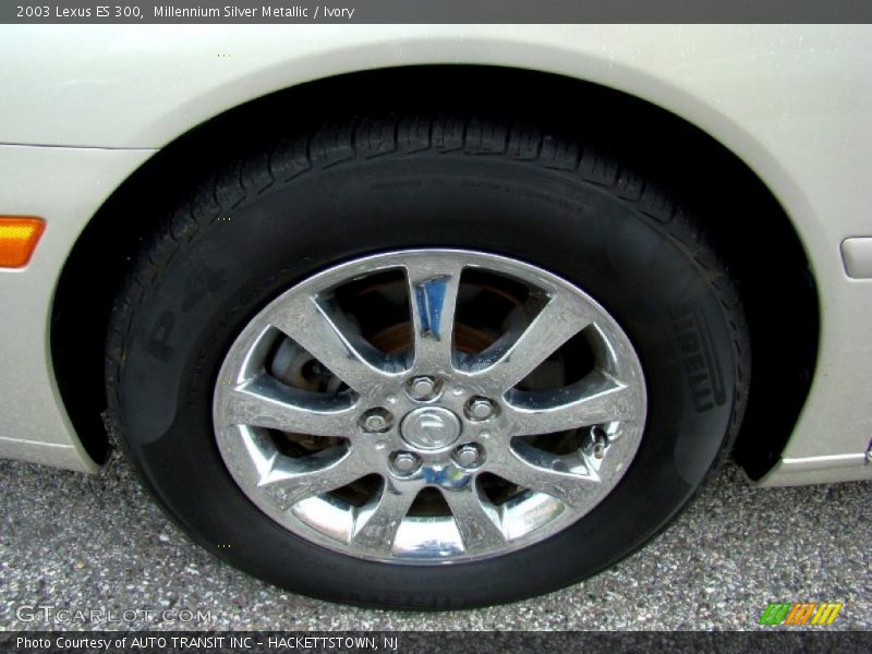 Millennium Silver Metallic / Ivory 2003 Lexus ES 300