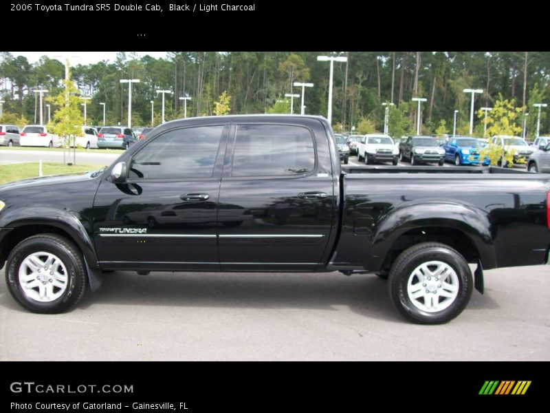 Black / Light Charcoal 2006 Toyota Tundra SR5 Double Cab