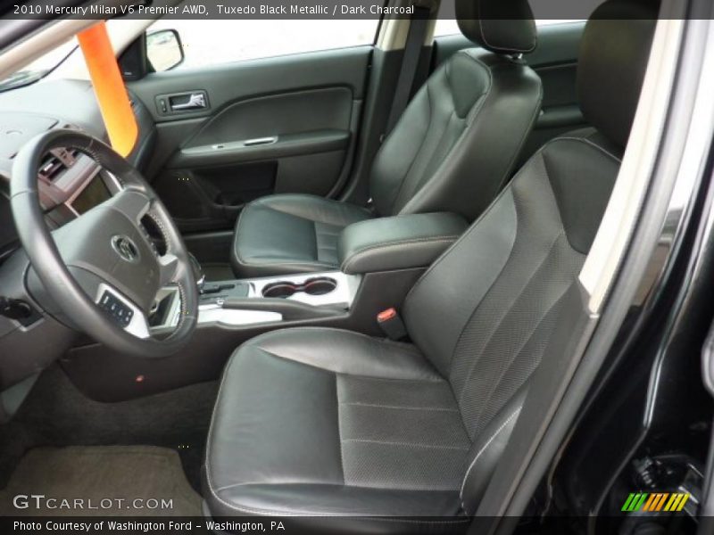  2010 Milan V6 Premier AWD Dark Charcoal Interior