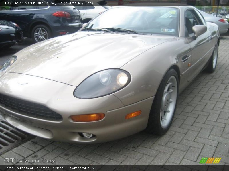 Beige Metallic / Black 1997 Aston Martin DB7 Coupe