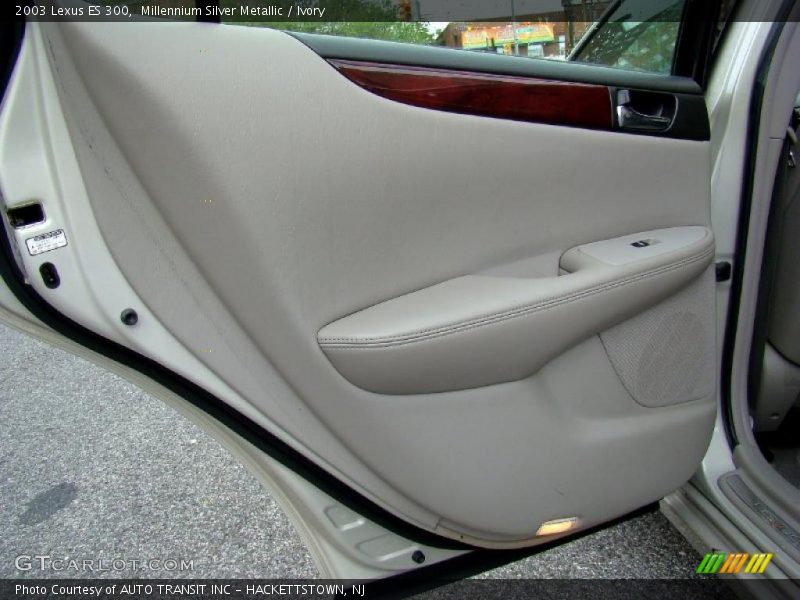 Millennium Silver Metallic / Ivory 2003 Lexus ES 300