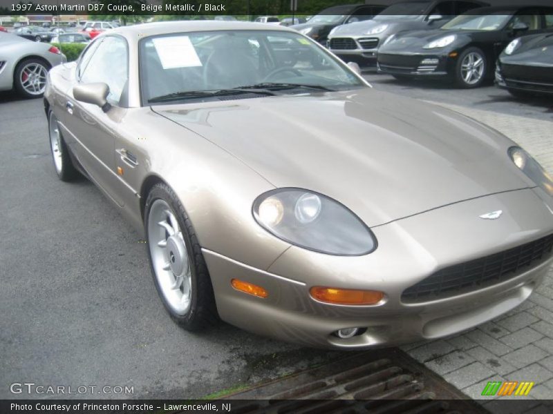 Beige Metallic / Black 1997 Aston Martin DB7 Coupe