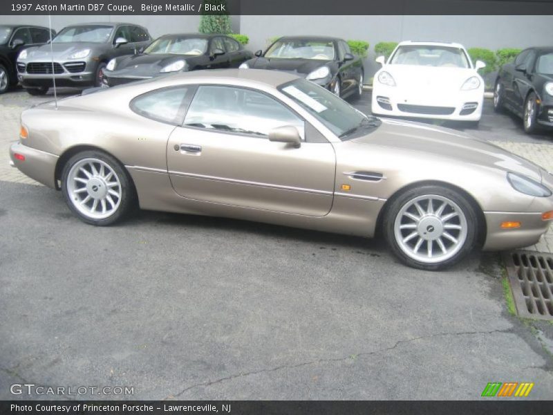 Beige Metallic / Black 1997 Aston Martin DB7 Coupe