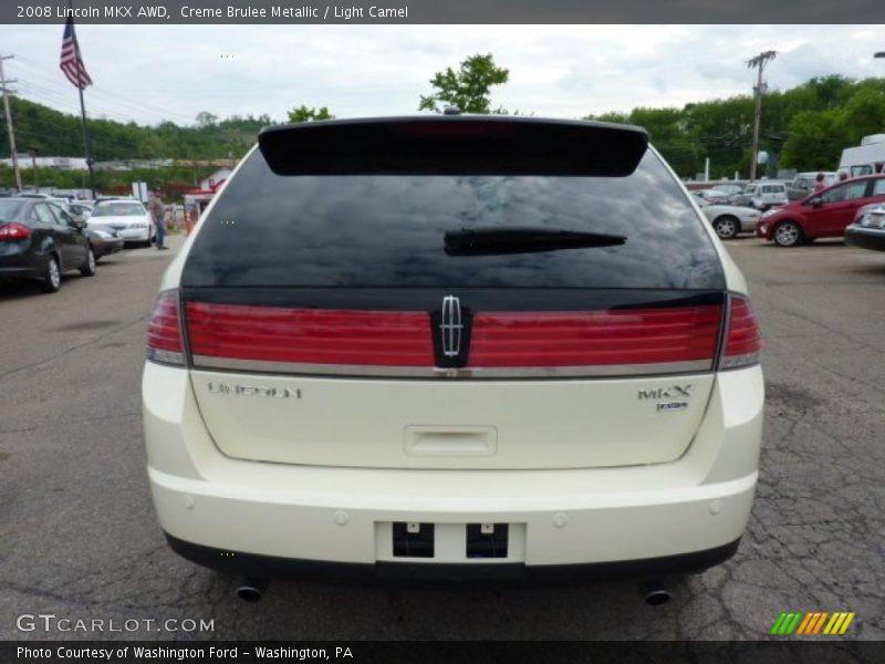 Creme Brulee Metallic / Light Camel 2008 Lincoln MKX AWD