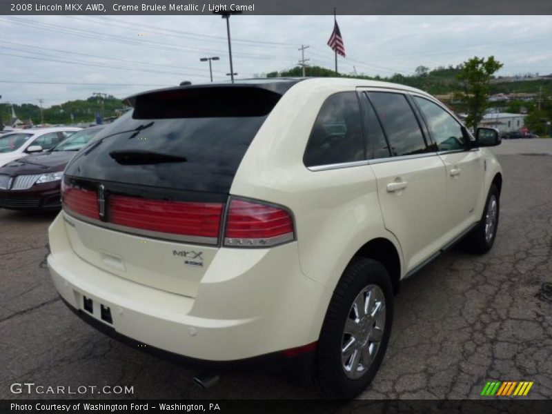 Creme Brulee Metallic / Light Camel 2008 Lincoln MKX AWD