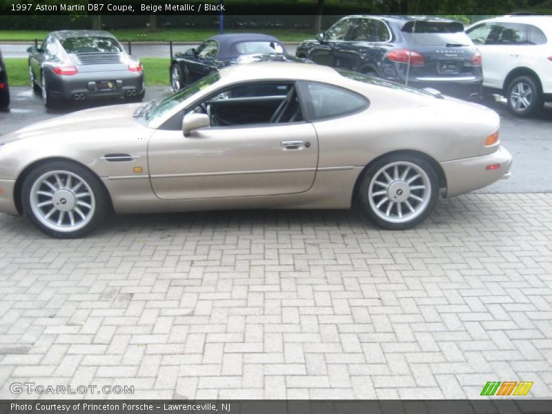 Beige Metallic / Black 1997 Aston Martin DB7 Coupe