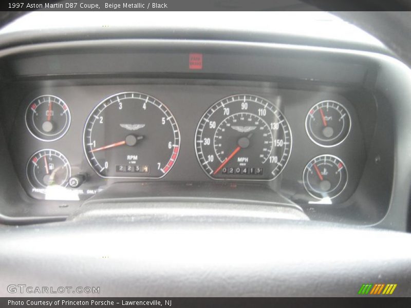  1997 DB7 Coupe Coupe Gauges