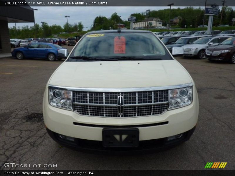 Creme Brulee Metallic / Light Camel 2008 Lincoln MKX AWD