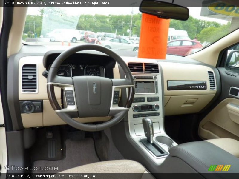 Creme Brulee Metallic / Light Camel 2008 Lincoln MKX AWD