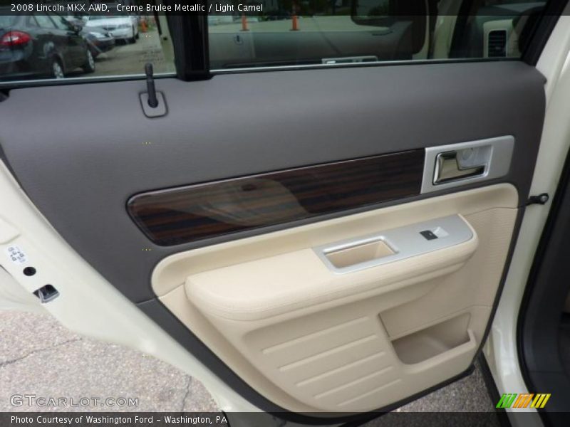 Creme Brulee Metallic / Light Camel 2008 Lincoln MKX AWD