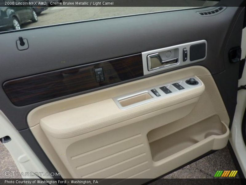 Creme Brulee Metallic / Light Camel 2008 Lincoln MKX AWD