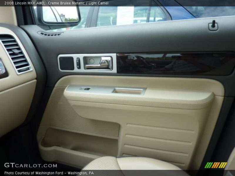 Creme Brulee Metallic / Light Camel 2008 Lincoln MKX AWD