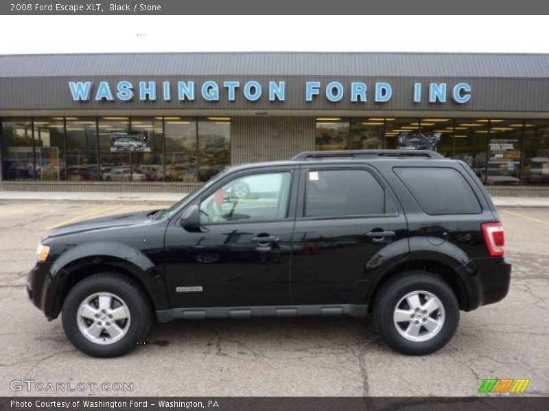 Black / Stone 2008 Ford Escape XLT