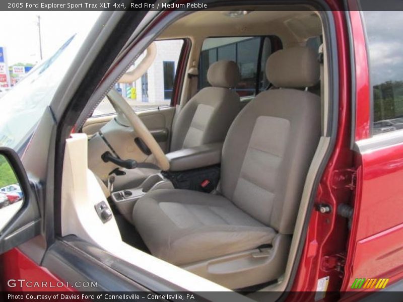 Red Fire / Medium Pebble 2005 Ford Explorer Sport Trac XLT 4x4