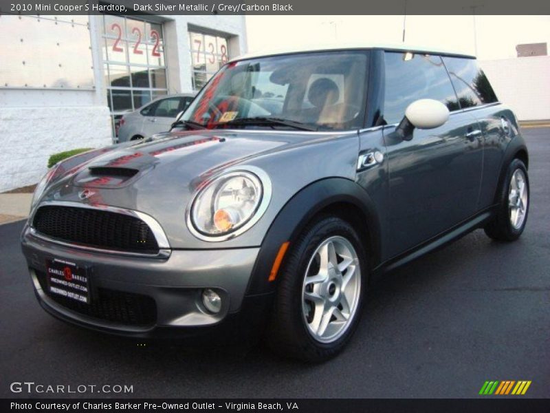 Dark Silver Metallic / Grey/Carbon Black 2010 Mini Cooper S Hardtop