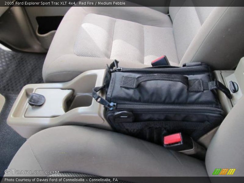 Red Fire / Medium Pebble 2005 Ford Explorer Sport Trac XLT 4x4