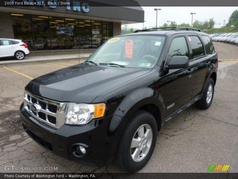 Black / Stone 2008 Ford Escape XLT