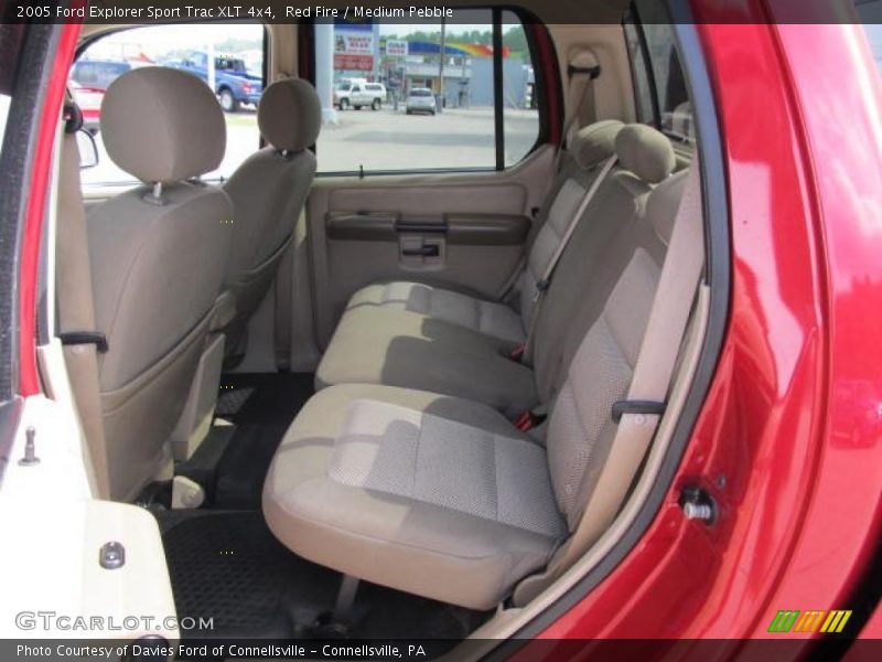 Red Fire / Medium Pebble 2005 Ford Explorer Sport Trac XLT 4x4