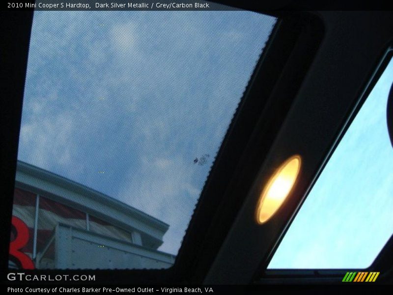 Dark Silver Metallic / Grey/Carbon Black 2010 Mini Cooper S Hardtop